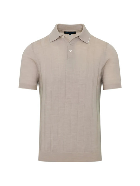  Patrick Assaraf Short-sleeve Polo Shirt - Neutrals 