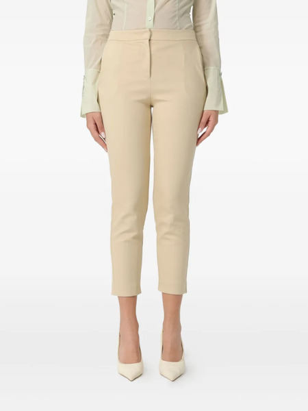  Patrizia Pepe Appliqué Trousers - Neutrals 