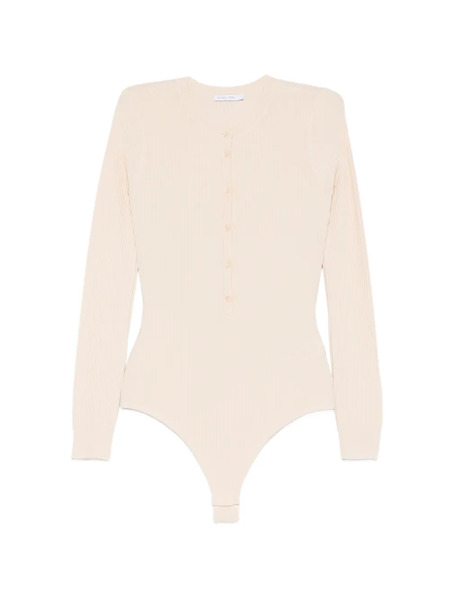  Patrizia Pepe Button-fastening Bodysuit - Neutrals 
