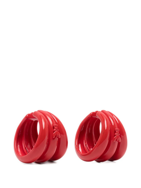 Patrizia Pepe Coloured Circle Ear Cuffs 