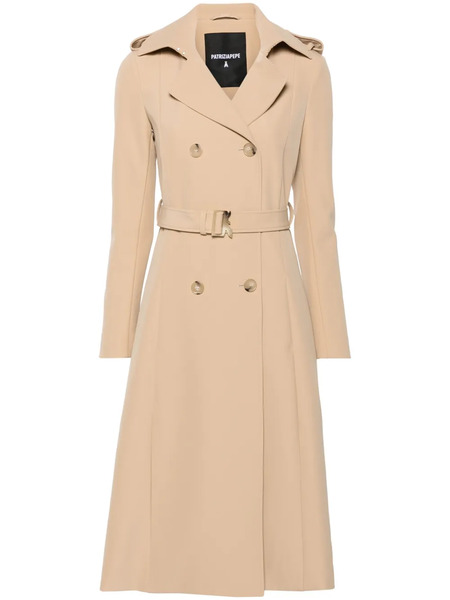  Patrizia Pepe Double-breasted Trench Coat - Brown 
