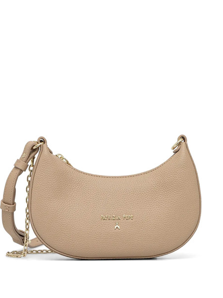  Patrizia Pepe Embossed Crossbody Bag - Neutrals 
