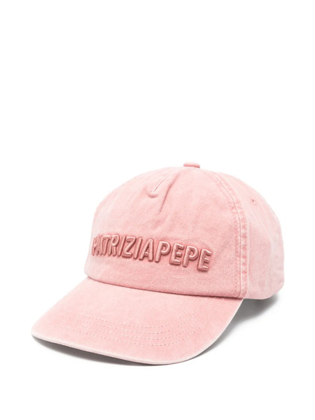  Patrizia Pepe Embroidered Baseball Cap - Pink 