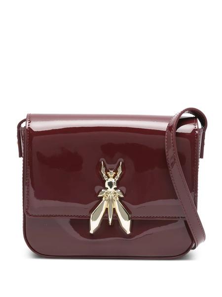  Patrizia Pepe Essential Fly Leather Shoulder Bag - Red 