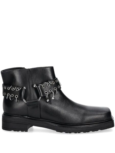  Patrizia Pepe Eyelet Boots - Black 