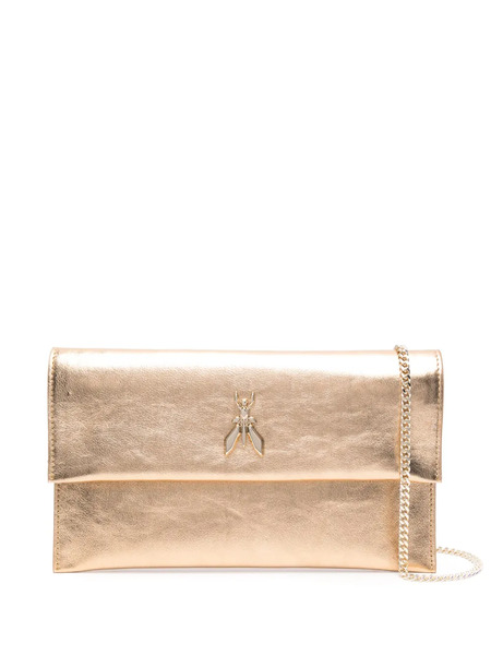  Patrizia Pepe Fly Ceremony Clutch - Gold 