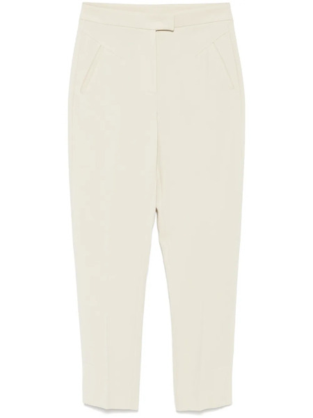  Patrizia Pepe Fly-motif Trousers - Neutrals 