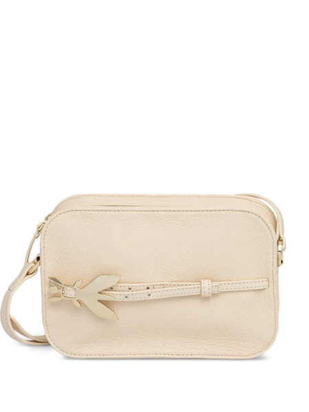  Patrizia Pepe Fly Plaque Crossbody Bag - Neutrals 