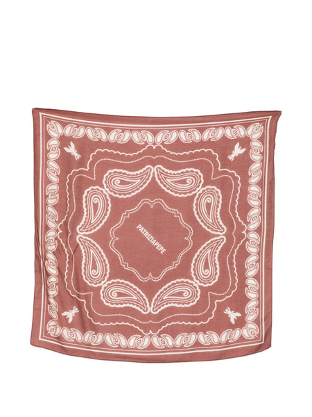 Patrizia Pepe Graphic-print Scarf - Brown 