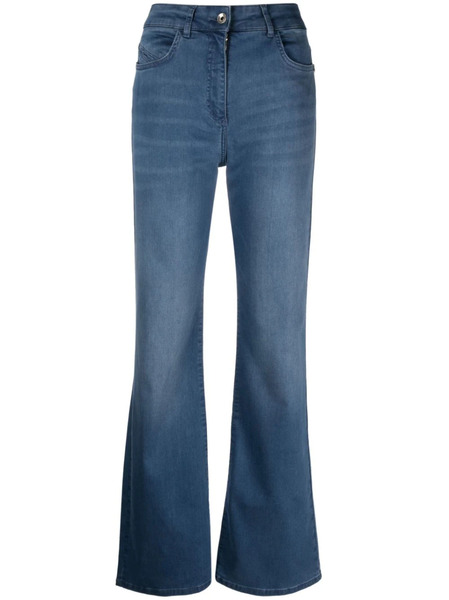  Patrizia Pepe High-waisted Flared Jeans - Blue 