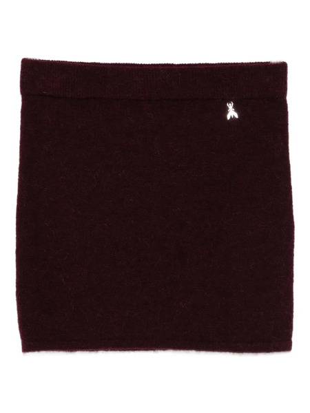  Patrizia Pepe Knitted Mini Skirt - Purple 