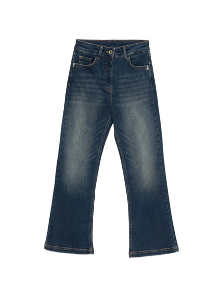  Patrizia Pepe Logo-detail Jeans - Blue 