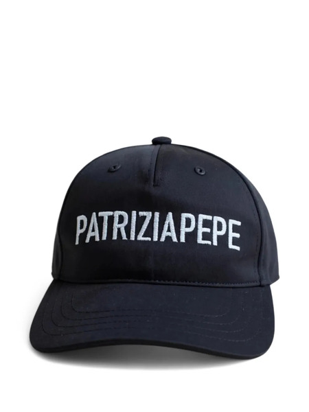  Patrizia Pepe Logo-embroidered Baseball Cap - Black 