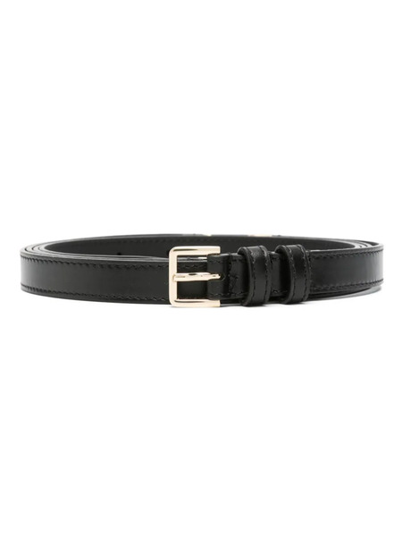  Patrizia Pepe Logo-plaque Belt - Black 