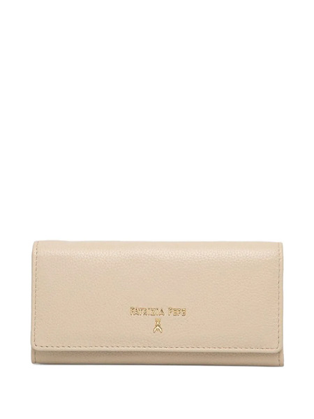  Patrizia Pepe Logo-plaque Purse - Neutrals 