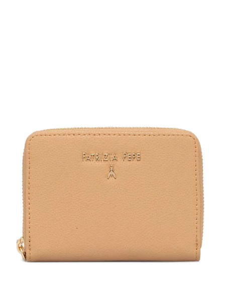  Patrizia Pepe Logo-plaque Wallet - Neutrals 