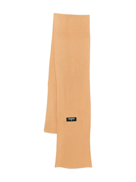  Patrizia Pepe Ribbed-knit Scarf - Orange 