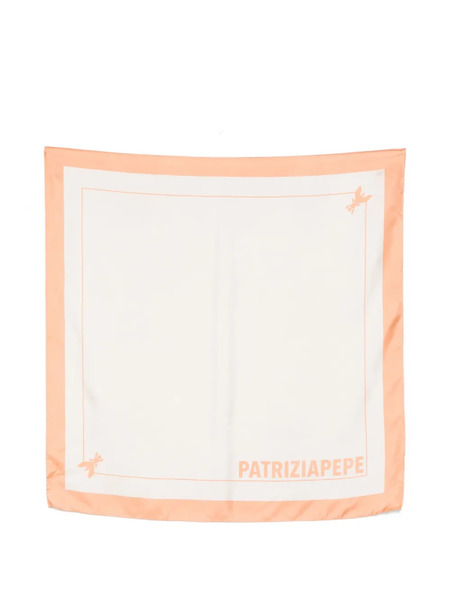  Patrizia Pepe Silk Scarf - Neutrals 