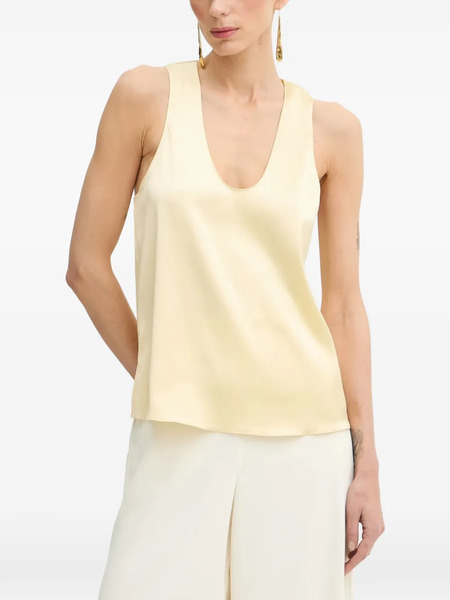  Patrizia Pepe V-neck Blouse - Yellow 