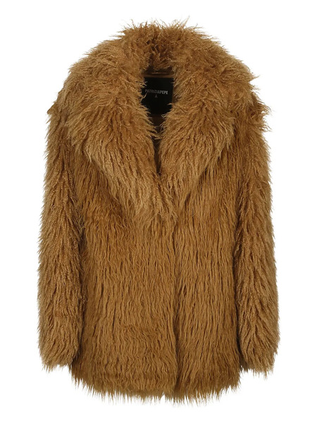  Patrizia Pepe Wide-lapel Coat - Brown 