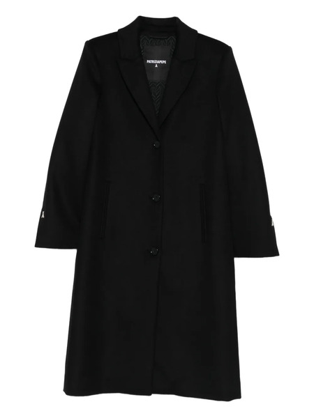  Patrizia Pepe Wool-blend Single-breasted Coat - Black 