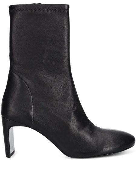  Patrizia Pepe Zip-fastening Round-toe Boots - Black 