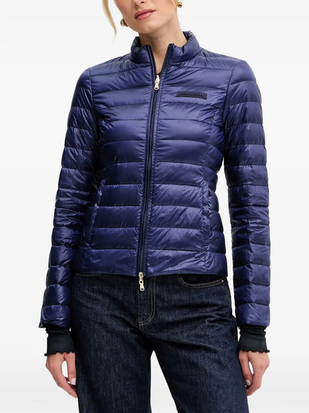  Patrizia Pepe Zip Puffer Jacket - Blue 