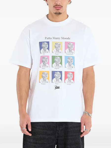  Patta Many Moods Printed T-shirt - White 