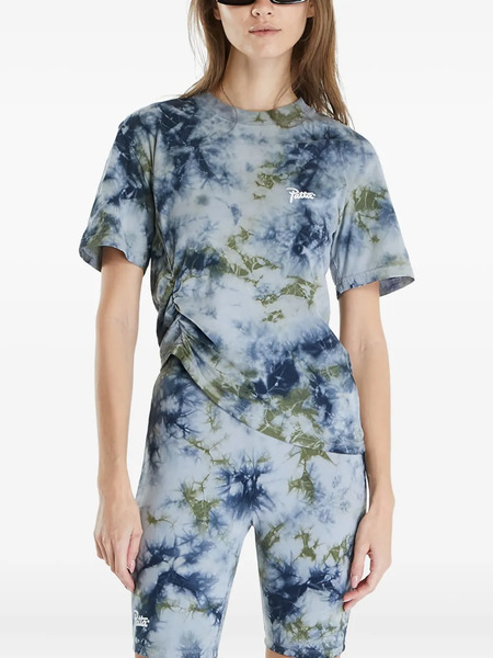  Patta Tie-dye Ruched T-shirt - Blue 