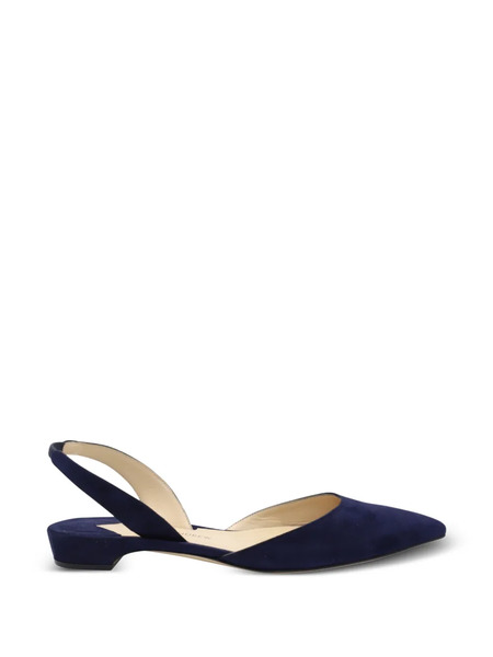  Paul Andrew Rhea Pointed-toe Slingback Pumps - Blue 
