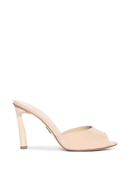  Paul Andrew Slip-on Heeled Sandals - Pink 