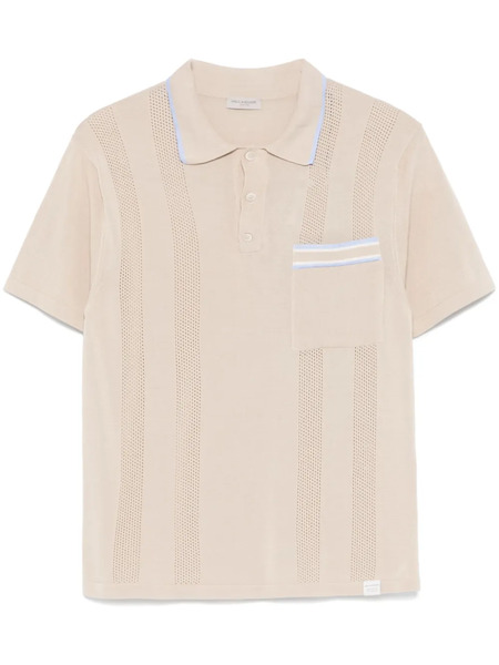  Paul & Shark Asymmetric-pocket Polo Shirt - Neutrals 