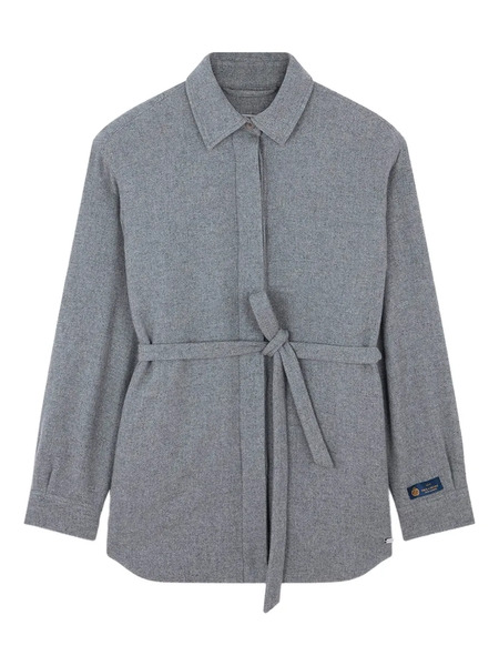  Paul & Shark Belted Jacket - Grey 