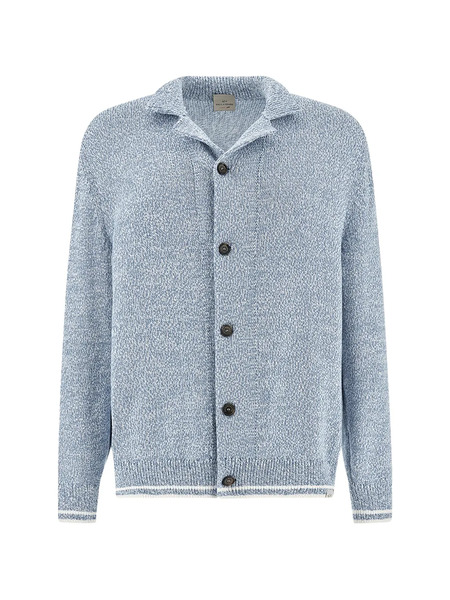  Paul & Shark Button Cardigan - Blue 