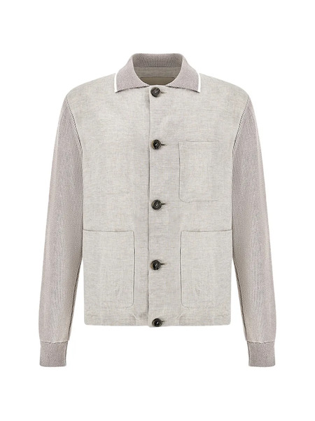  Paul & Shark Buttoned Cardigan - White 