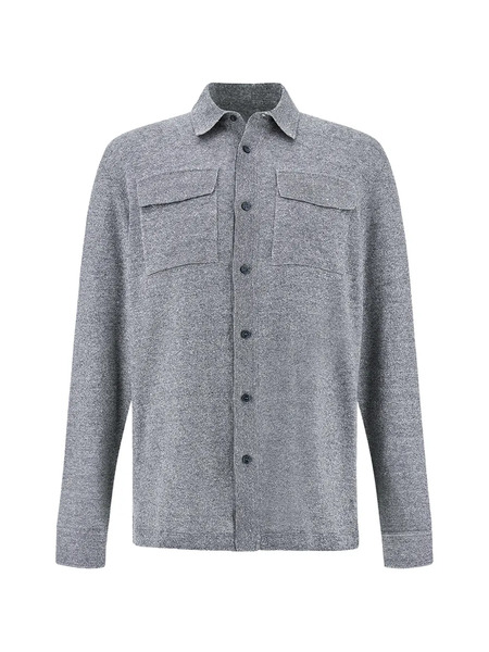  Paul & Shark Chest-pocket Overshirt - Blue 