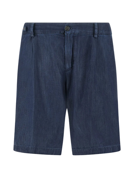  Paul & Shark Denim Bermuda Shorts - Blue 