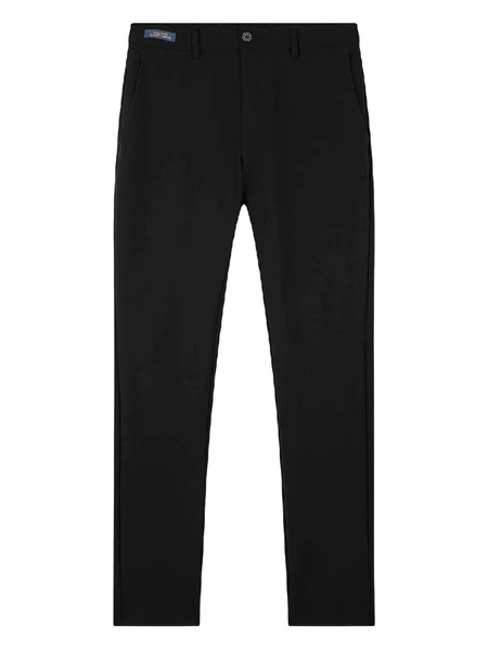  Paul & Shark Flat-front Chino Trousers - Black 