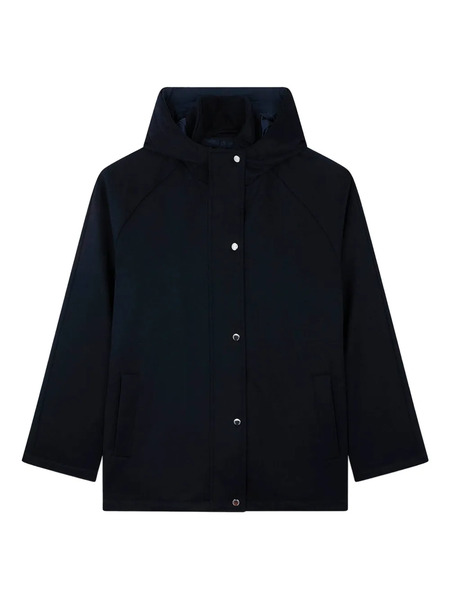  Paul & Shark Hooded Cashmere Parka - Blue 