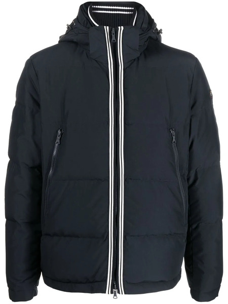  Paul & Shark Hooded Padded Jacket - Blue 