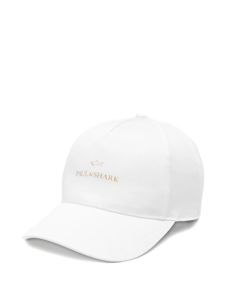  Paul & Shark Junior Logo Cap - White 