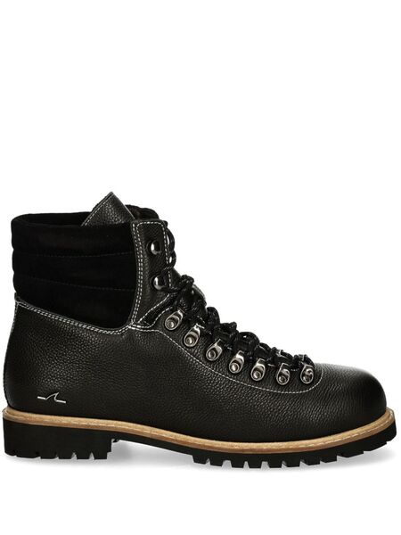  Paul & Shark Lace-up Ankle Boots - Black 