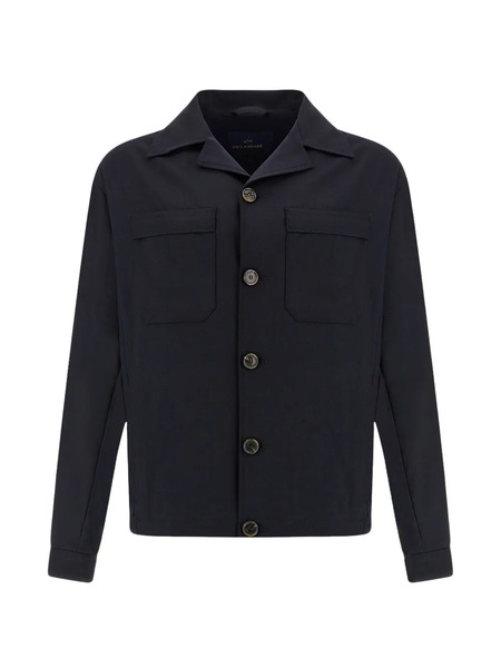  Paul & Shark Pocket Overshirt - Blue 