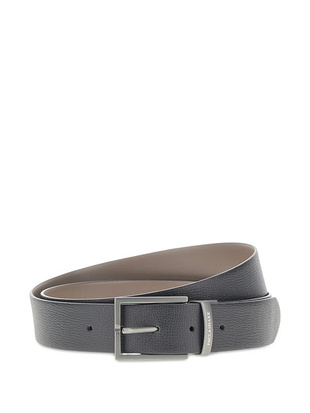  Paul & Shark Reversible Leather Belt - Black 