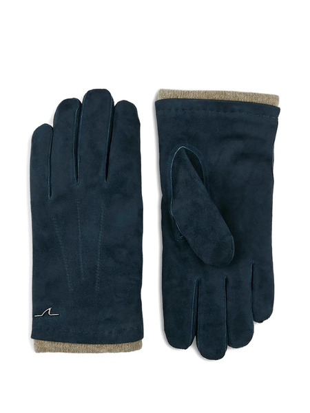  Paul & Shark Suede Gloves - Blue 