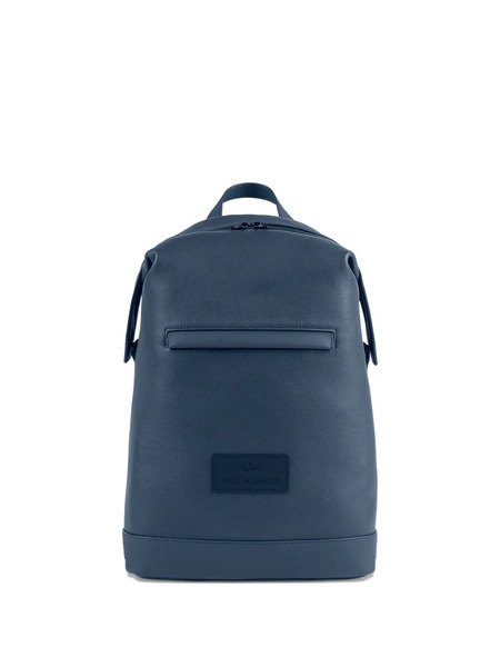  Paul & Shark Tumbled Leather Backpack - Blue 