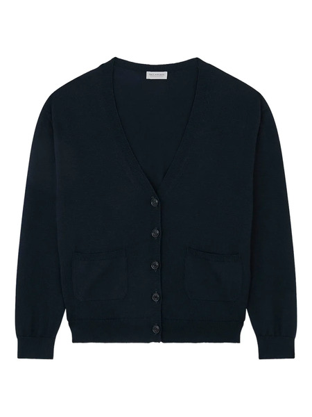  Paul & Shark Wool Cashmere Cardigan - Blue 