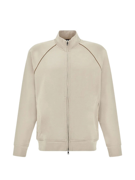  Paul & Shark X‑soft Zip‑up Sweatshirt - Neutrals 