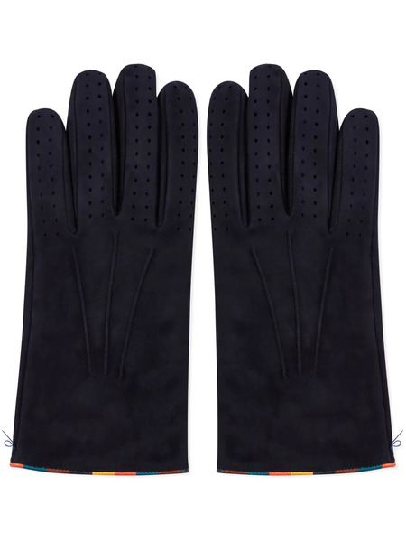  Paul Smith Artist Stripe Gloves - Blue 