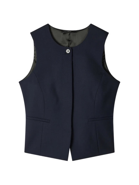  Paul Smith Button Vest - Blue 